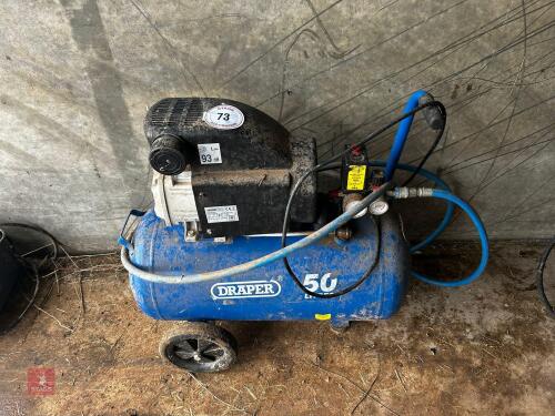 DRAPER 50L AIR COMPRESSOR