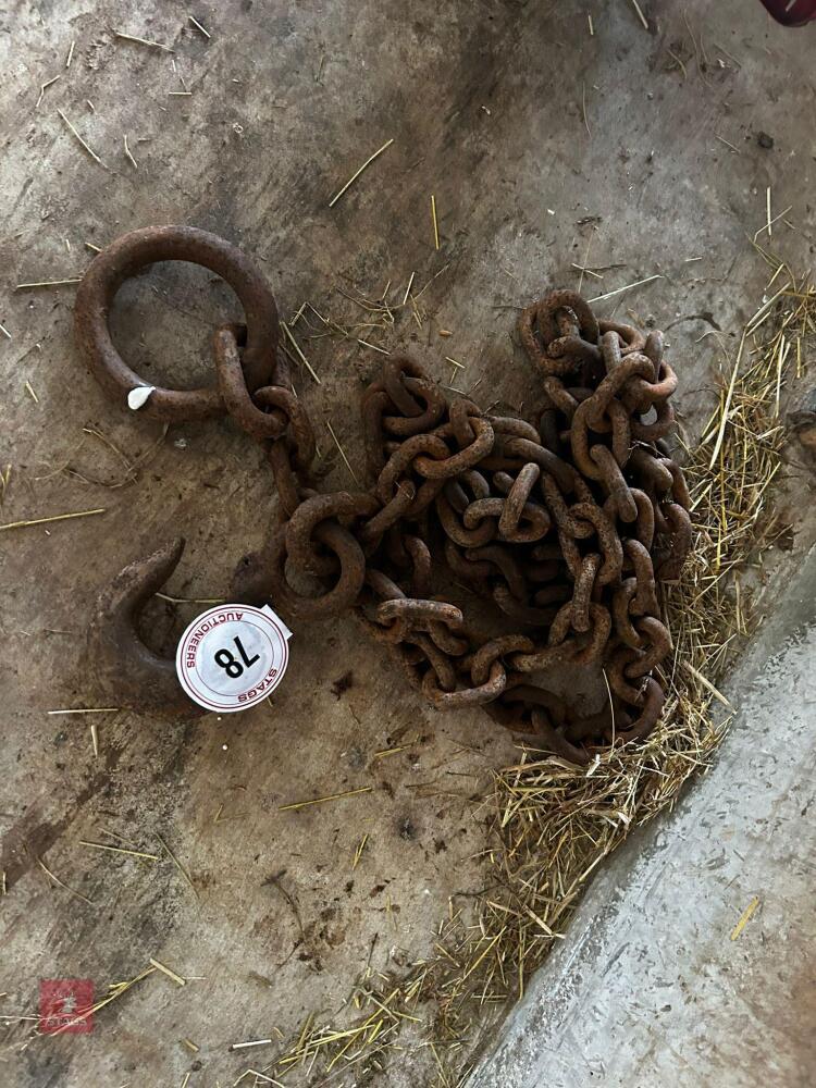 HD CHAIN WITH HOOK AND RING END