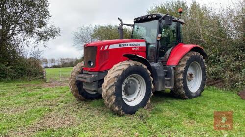 2011 MF 6490 DYNA-6 4WD TRACTOR