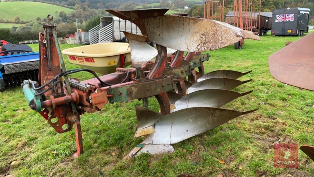 KVERNELAND 160-8 4F REV PLOUGH