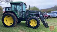 JOHN DEERE 6310SE 4WD TRACTOR C/W QUICKE 445 LOADER - 14