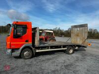 2009 DAF LF 45.160 BEAVERTAIL LORRY