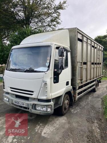 2005 IVECO 7.5TON LIVESTOCK 2WD TRUCK