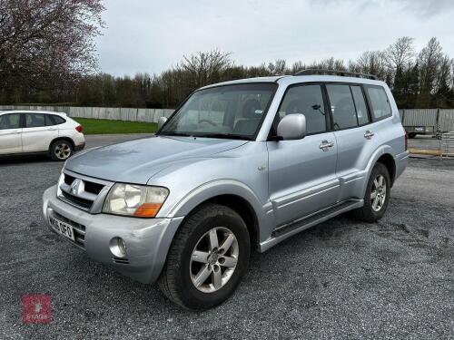 2006 MITSUBISHI SHOGUN 4 X 4