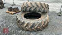 2 X FIRESTONE 528/85 R42 TYRES