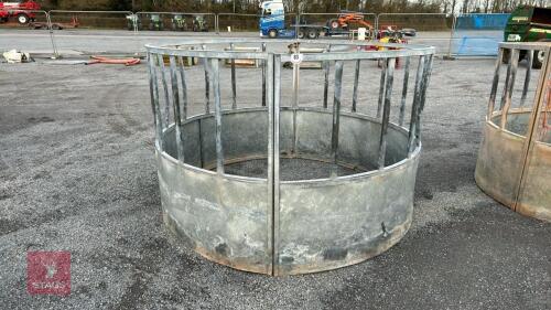 GALVANISED CATTLE RING FEEDER