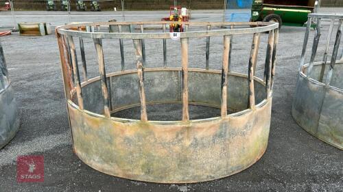 GALVANISED CATTLE RING FEEDER