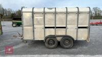 IFOR WILLIAMS 12' LIVESTOCK TRAILER