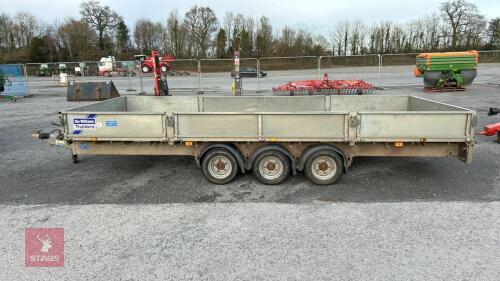 IFOR WILLIAMS 18' X7'6'' FLATBED TRAILER