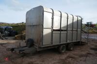 IFOR WILLIAMS 12' LIVESTOCK TRAILER - 3