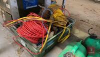 BOX OF ASSORTED CABLE - 3