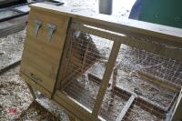 WOODEN POULTRY HOUSE AND RUN - 4