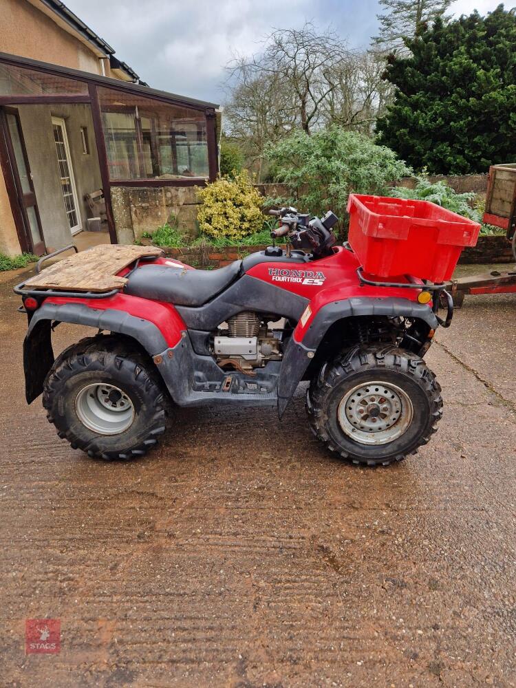 2001 HONDA FOURTRAX ES 350 2WD QUAD BIKE