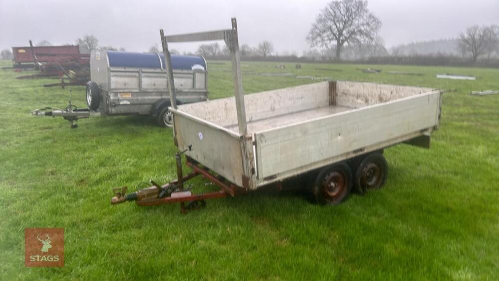 9'6'' ALUMINIUM DROP DOWN TRAILER