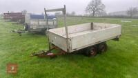 9'6'' ALUMINIUM DROP DOWN TRAILER