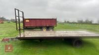 18'6'' SINGLE AXLE BALE TRAILER - 2