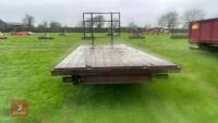 18'6'' SINGLE AXLE BALE TRAILER - 4