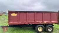 1995 NORTON 10T GRAIN TRAILER - 2