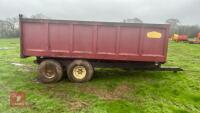 1995 NORTON 10T GRAIN TRAILER - 6