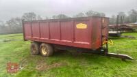 1995 NORTON 10T GRAIN TRAILER - 7