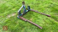 FLEMING 3PNT LINKAGE BALE CARRIER - 3