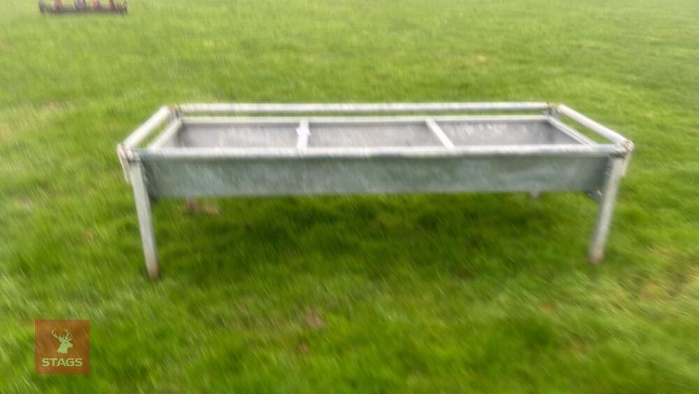 8' FREESTANDING CATTLE FEED TROUGH