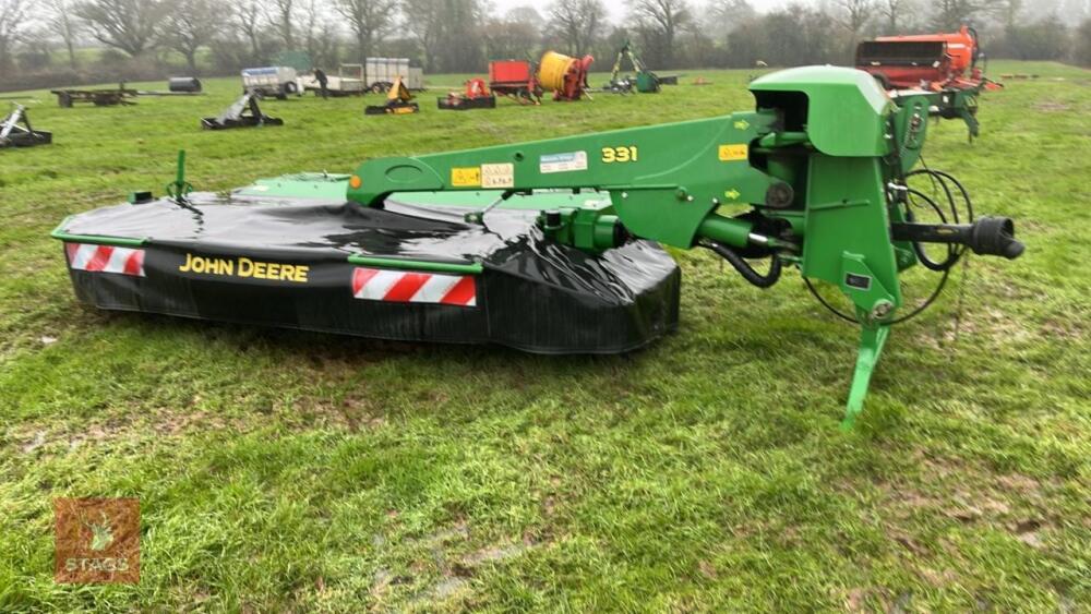 2017 JOHN DEERE 331 MOWER CONDITIONER