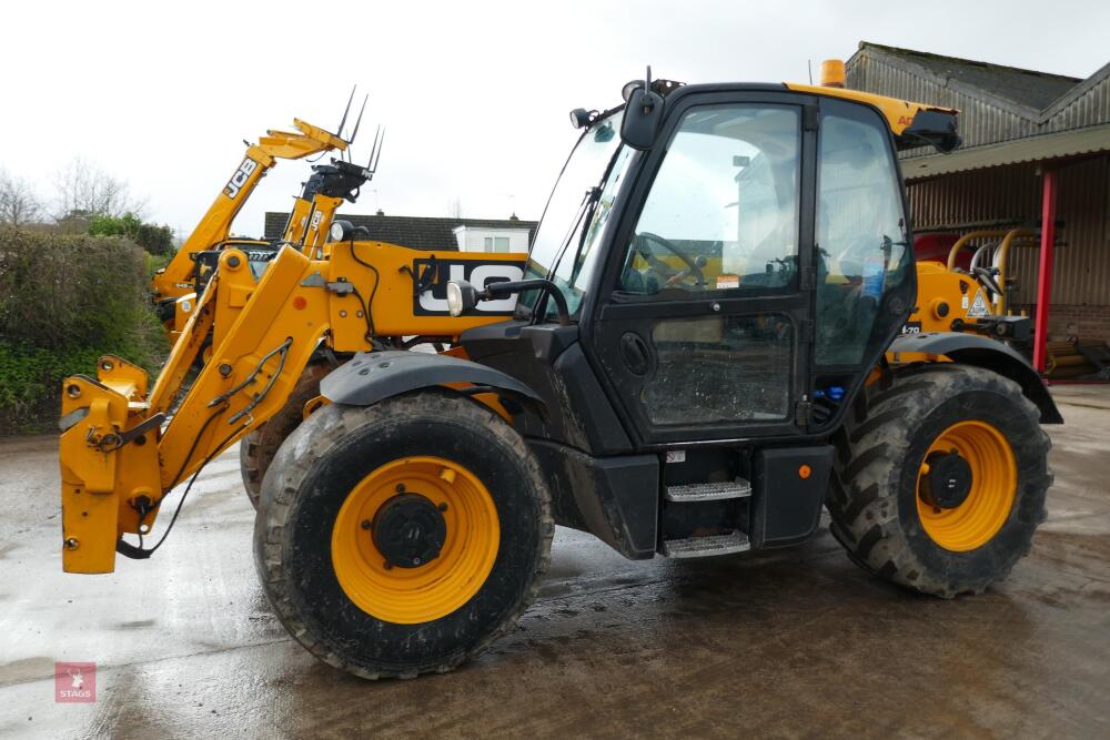 2018 JCB 541.70 AGRI PLUS TELEHANDLER