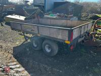 2021 STAINES TWIN AXLE FLATBED TRAILER - 4