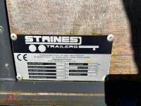 2021 STAINES TWIN AXLE FLATBED TRAILER - 11