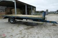 18' SINGLE AXLE BALE TRAILER