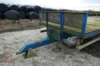 18' SINGLE AXLE BALE TRAILER - 9