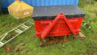 WEIGHT BOX WITH TOOL SPACE