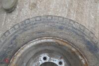 100/75 15.3 6 STUD WHEEL TYRE - 4