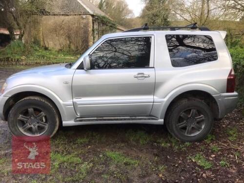 2006 MITSUBISHI SHOGUN 3200 TRUCK