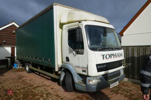 2006 DAF 45.150 CURTAIN SIDE LORRY