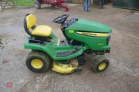 2012 JOHN DEERE X300 RIDE ON LAWNMOWER - 8