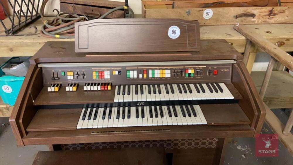 JVC ELECTRIC ORGAN (WORKING)