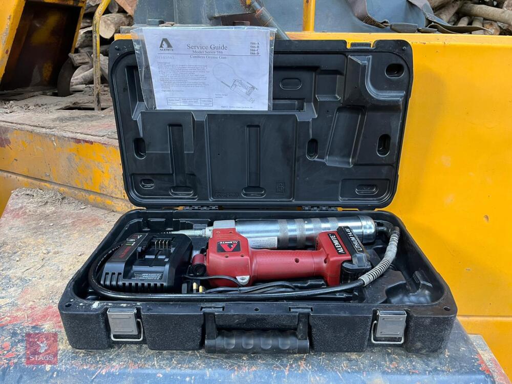 ALEMITE BATTERY GREASE GUN