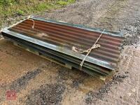 18 X 6' SHEETS OF CORRUGATED TIN - 2