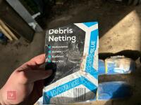 2 NEW 50M ROLLS OF DEBRIS NETTING - 5