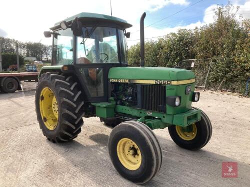 1990 JOHN DEERE 2650 2WD TRACTOR