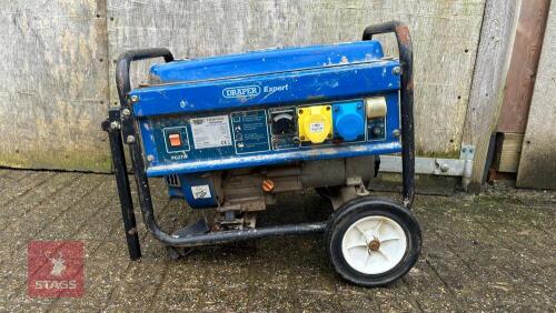 DRAPER 2.5KVA PETROL GENERATOR S/R