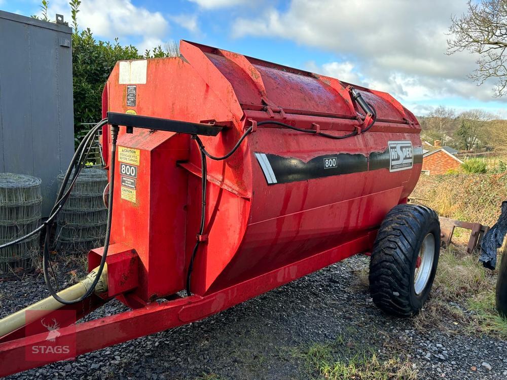 2011 HI-SPEC 800 DUNG SPREADER
