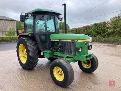 JOHN DEERE 2850 2WD TRACTOR