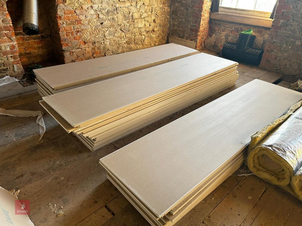 100 LENGTHS OF PLASTERBOARD