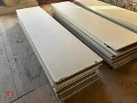 100 LENGTHS OF PLASTERBOARD - 7