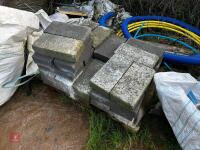 3 PALLETS OF 4'' BREEZE BLOCKS (10) - 3