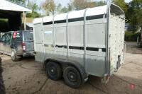 IFOR WILLIAMS TA510G 10' LIVESTOCK TRAILER - 10