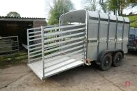 IFOR WILLIAMS TA510G 10' LIVESTOCK TRAILER - 13